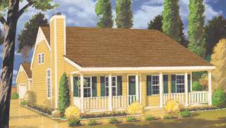 Cape Cod Style Home Plans by DFD House Plans
